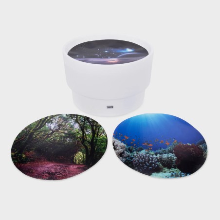 Tavolo Sensoriale + 3 Sfondi a Tema (Spazio, Mare, Foresta) - In Poliestere