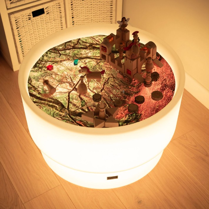 Tavolo Sensoriale + 3 Sfondi a Tema (Spazio,...