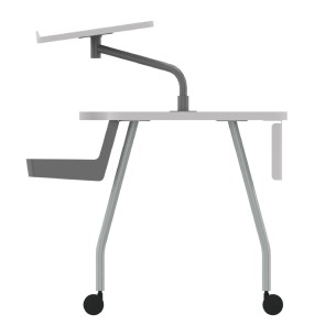 Tavolo Teaching Station con Leggio a DX - Dimensioni 140... 2