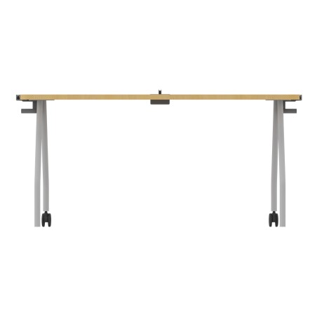 Tavolo Verb Chevron - Dimensioni 150 x 56 x 72 cm - Colore Piano Acacia - Colore Struttura...