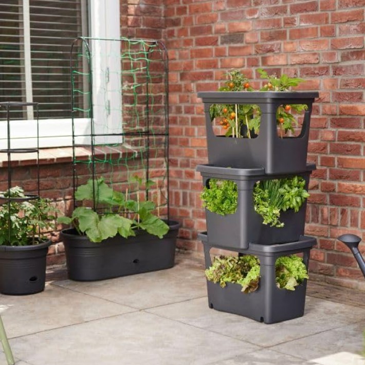 Vaso Impilabile per Colture