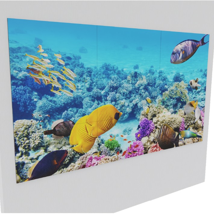 Video Wall 3x3 - Dimensioni 163" - Inclusa...