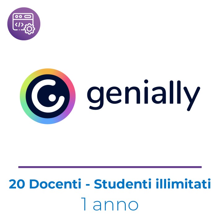 Genially Edu Genius - 20 Docenti - Studenti Illimitati - 1 Anno