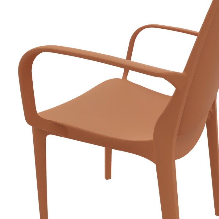 Sedia Ginevra con Braccioli - Altezza Seduta 47...