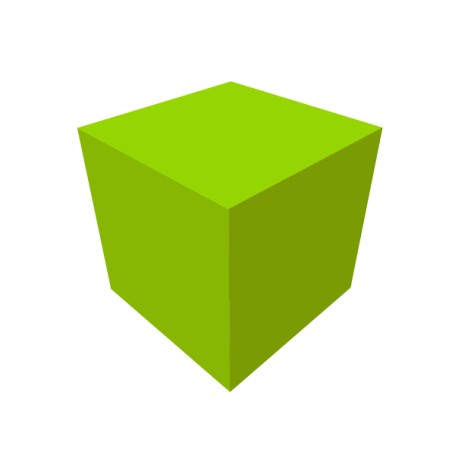 Cubo Morbido - Dimensioni 50 x 50 x 50 cm - Colore Verde