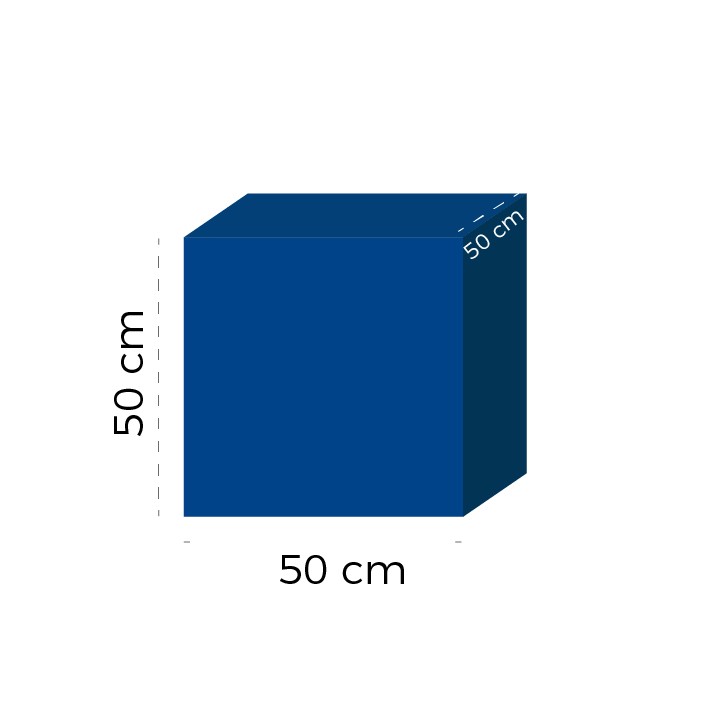 Cubo Morbido - Dimensioni 50 x 50 x 50 cm -...