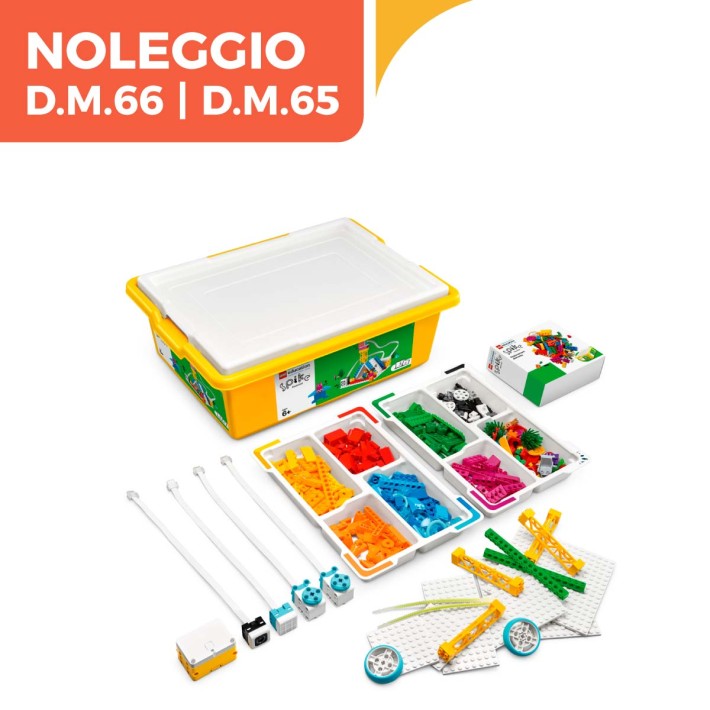 NOLEGGIO DM66 (Costi Indiretti) -  Kit LEGO Spike essential - Scadenza Noleggio 30/09/2025