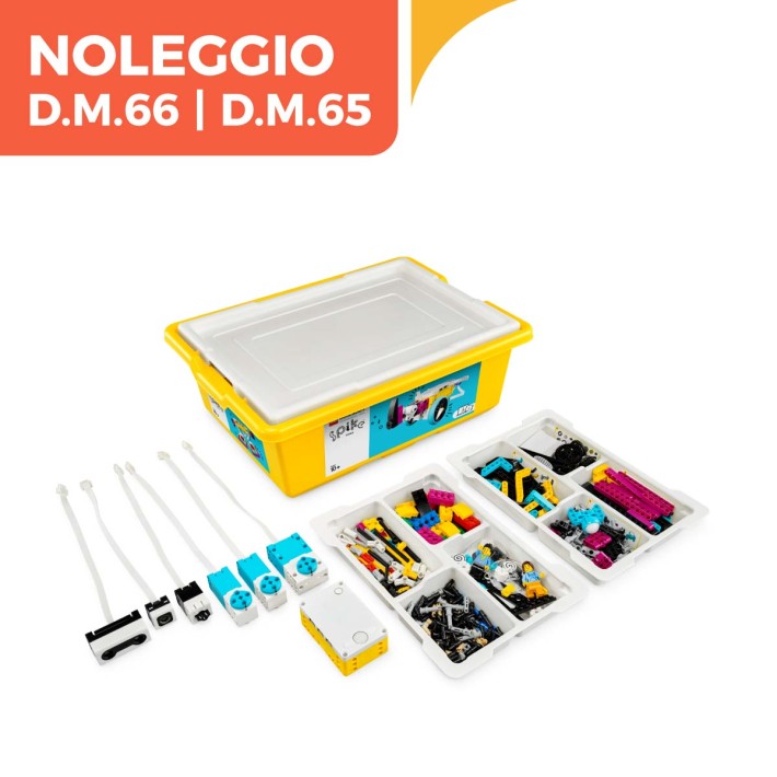 NOLEGGIO DM66 (Costi Indiretti) - Kit LEGO Spike Prime - Scadenza Noleggio 30/09/2025