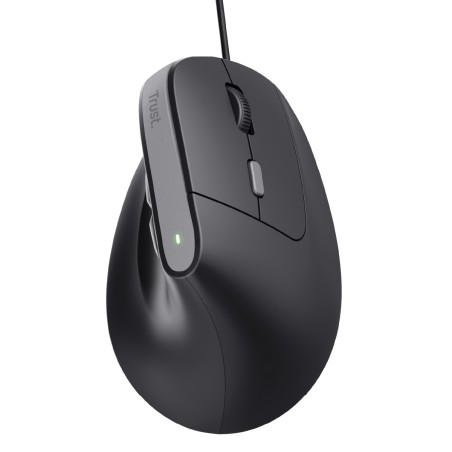 Mouse Ergonomico con cavo usb - Trust Bayo II - Black