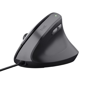 Mouse Ergonomico con cavo usb - Trust Bayo II - Black 2