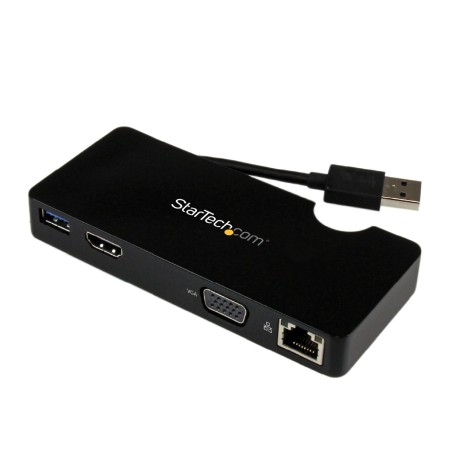 Mini Docking Station Universale - per Laptop USB 3.0 - con Uscita HDMI e VGA
