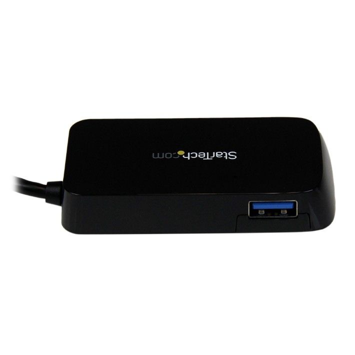 Hub Mini Usb 3.0 SuperSpeed a 4 Porte - Portatile - Nero