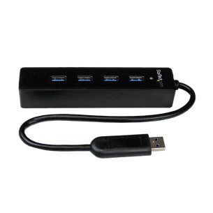 Hub Usb 3.0 SuperSpeed a 4 Porte - Portatile - con Perno e Concentratore per Ultrabook o...