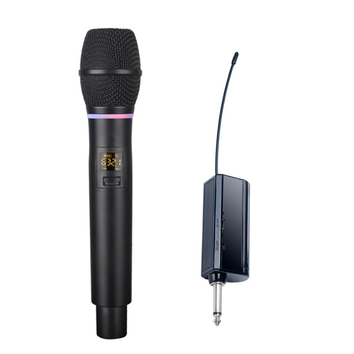 Microfono Wireless a gelato - JI50 - con ricevitore con jack 6,3mm