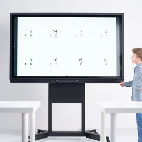 Balance Box - Supporto per Monitor Touch 65" e 75" - con Regolazione Dell'Altezza Pneumatica