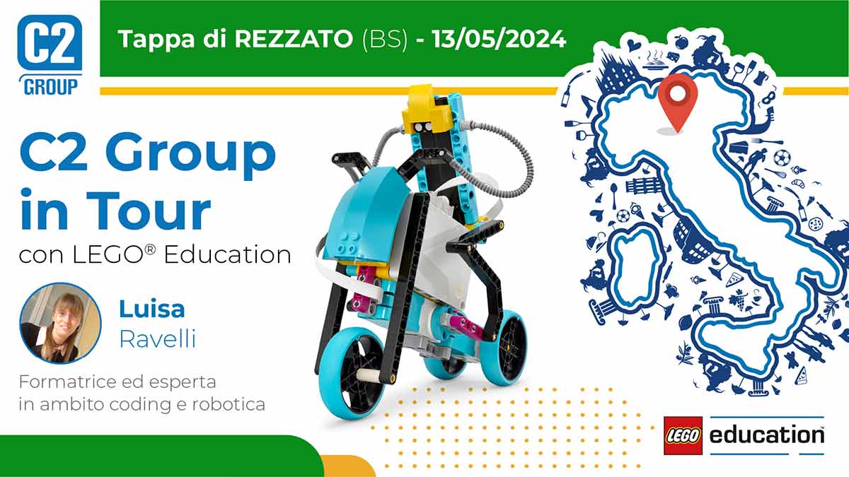C2 Group in Tour con LEGO Education, Tappa di Rezzato