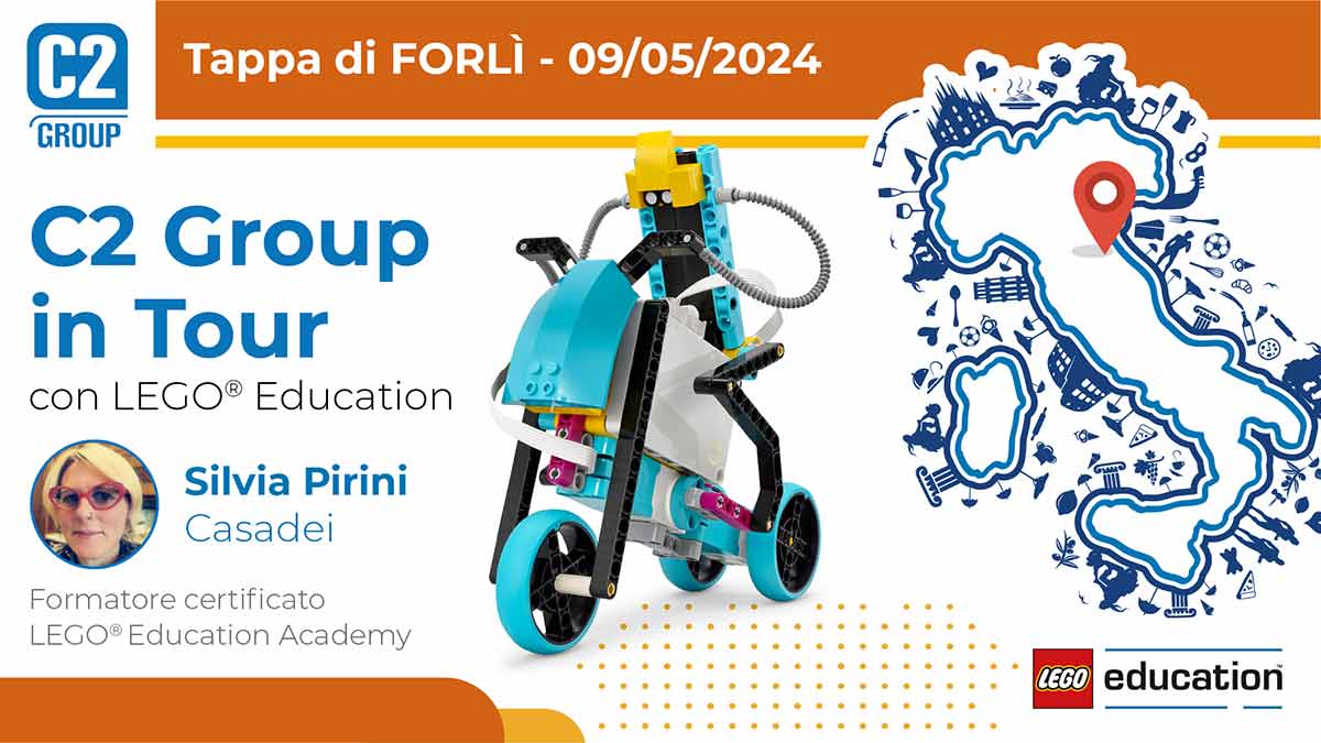 C2 Group in Tour con LEGO Education, Tappa di Forlì