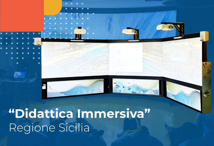 Aula digitale con tecnologie avanzate, immagine del Piano Scuola 4.0