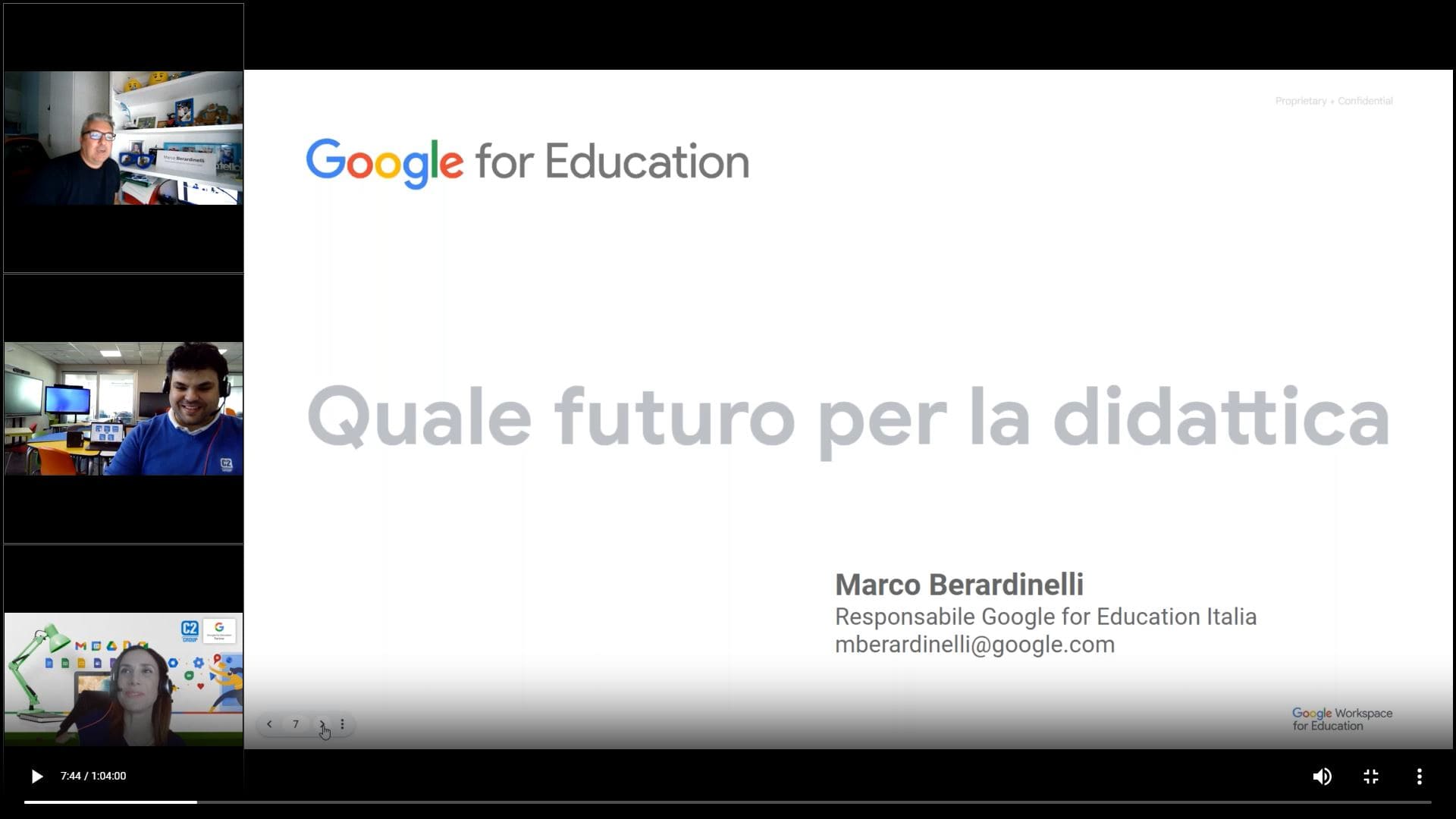 Furo didattica Google