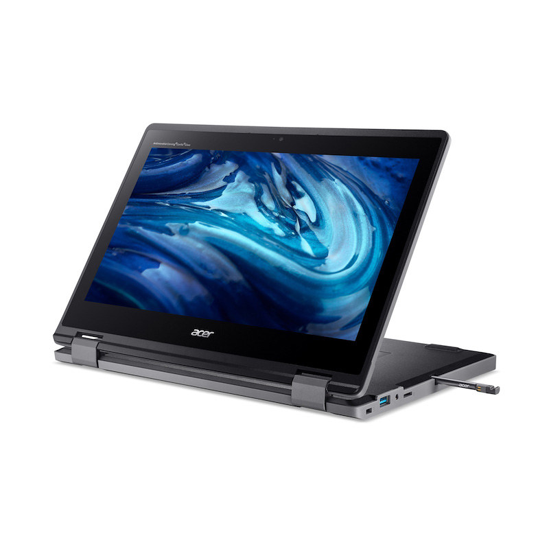 ACER TRAVELMATE SPIN B3 aperto