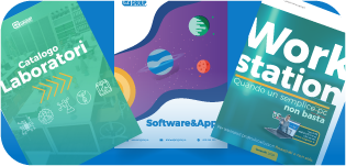 Illustrazione di persone in aula con docente che rappresentano formazione e corsi digitali