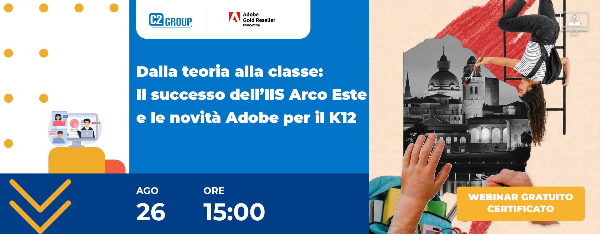 Dalla teoria alla classe: il successo dell’IIS Arco Este e le novità Adobe per il K12