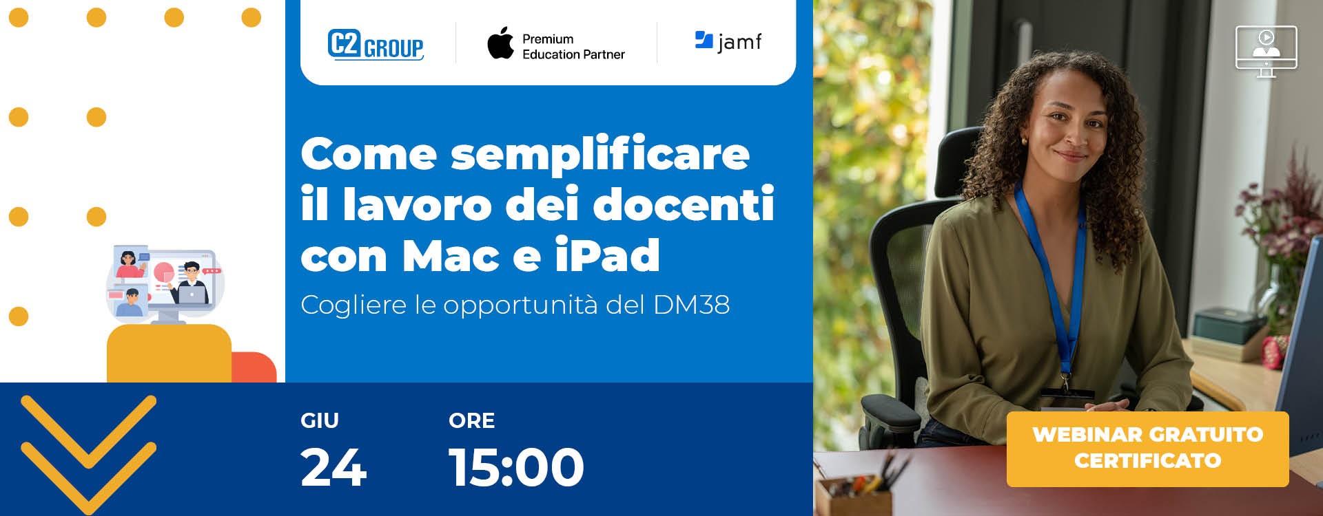 DM38: semplificare il lavoro dei docenti con Mac e iPad
