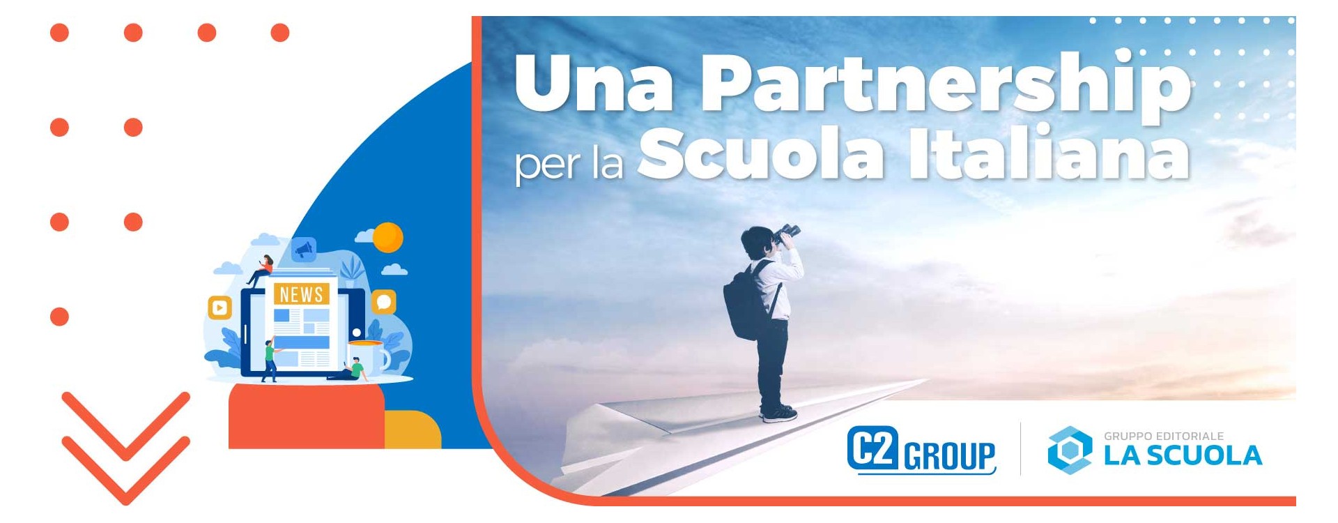 C2 Group e Gruppo La Scuola: insieme per un’educazione digitale all’avanguardia e attenta al benessere C2 Group e Gruppo La Scuola: insieme per un’educazione digitale all’avanguardia e attenta al...