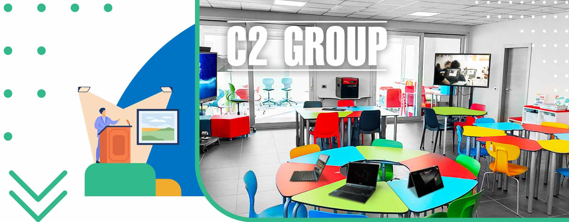 Green e bellezza: C2 Group racconta a DIDACTA l’innovazione degli ambienti digitali Green e bellezza: C2 Group racconta a DIDACTA l’innovazione degli ambienti digitali