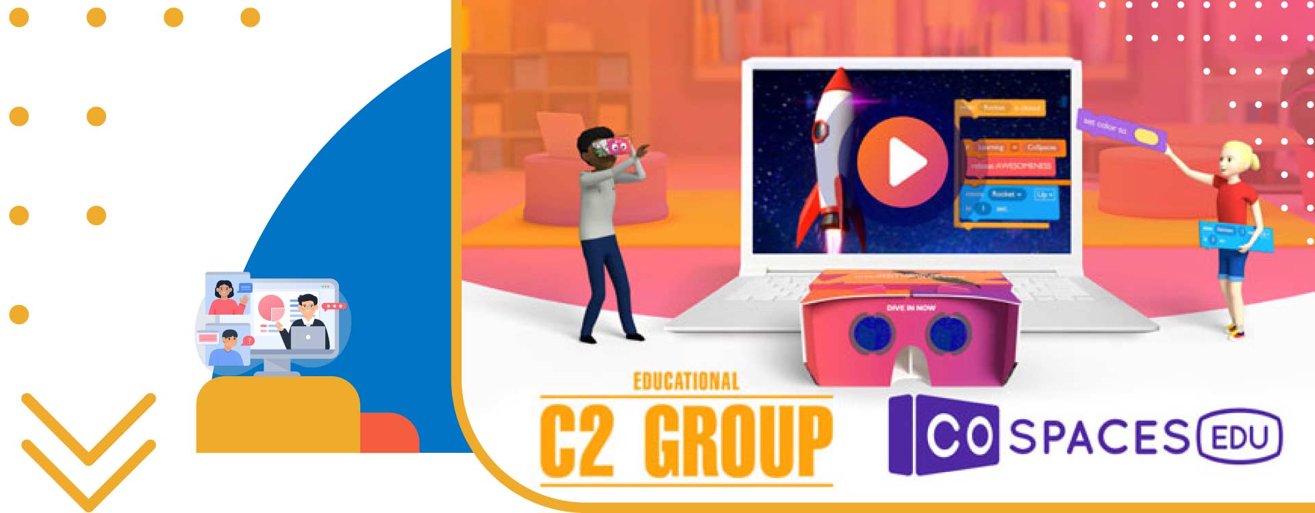Webinar: Come creare attività interattive in Realtà Virtuale e Aumentata con CoSpaces Edu Webinar: Come creare attività interattive in Realtà Virtuale e Aumentata con CoSpaces Edu