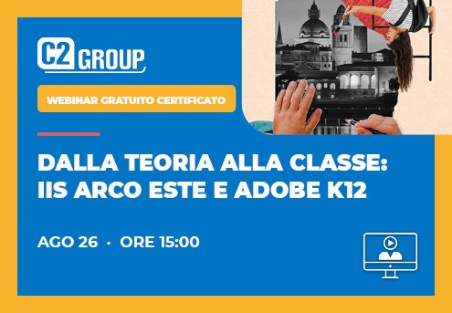 Dalla teoria alla classe: il successo dell’IIS Arco Este e le novità Adobe per il K12