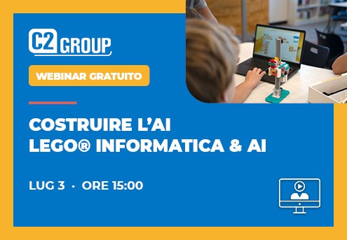 Costruire l’AI: esperienze immersive con LEGO® Informatica & IA